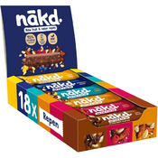 Nakd Mix Doos Raw Fruit & Notenrepen 630g