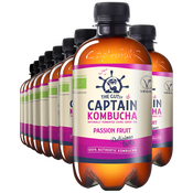 The Gutsy Captain Kombucha Passionfruit 400ml