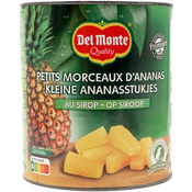 Del Monte Kleine Ananasstukjes op Siroop 3.07kg