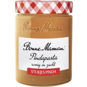 Bonne Maman pindapasta met stukjes 325g