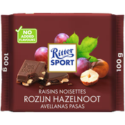 Ritter Sport Rozijn Hazelnoot 100g