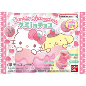 Bandai Sanrio Characters Gummies in Chocolade 22g
