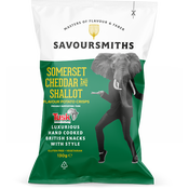 Savoursmiths Somerset Cheddar & Shallot Chips 130g
