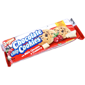 Bergen Chocolate Chip Cookies Met Witte Chocolade & Rode Bessen 100g