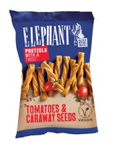 Elephant Pretzels With a Twist tomaat karwijzaad 160g