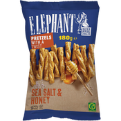Elephant Pretzels Sea Salt & Honey 180g