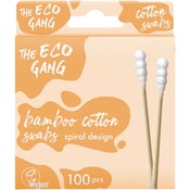 The Eco Gang Bamboo Cotton Swabs wattenstaafjes 100st