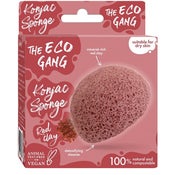 The Eco Gang Konjac spons rode Klei 25g