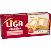 Liga Milkbreak Melk-Aardbeiensmaak 245g