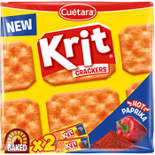 Krit Crackers Hot Paprika 2x100g