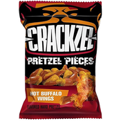Crackzel Hot Buffalo Wings pretzels 85g