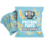 BitesWeLove Protein Puffs Salt & Pepper 25g