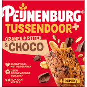 Peijnenburg Tussendoor+ granen, pitten & choco 147g