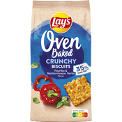 Lay's Oven Baked Crunchy Biscuits Paprika & Mediterranean Herbs 90g