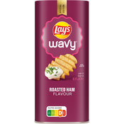 Lays Wavy Roasted Ham 115g