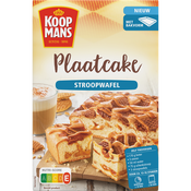Koopmans Plaatcake Stroopwafel Bakmix 450g