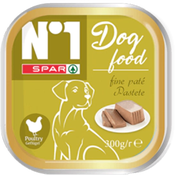 Spar Dog Food Fine Pate Pastete 300g
