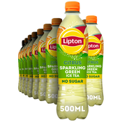 Lipton Green Citrus Sparkling Ice Tea 500ml