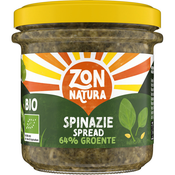 Zonnatura Groentespread Spinazie Pijnboompit 135g
