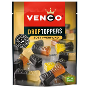 Venco DropToppers Zoet & Verfijnd 205g