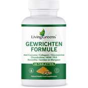 Livinggreens Gewrichten formule Kurkuma & Collageen Complex