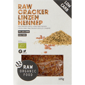 Raw Organic Food Cracker Linzen-Hennep 125g