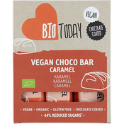 BioToday Vegan Choco Reep Karamel 3x40g