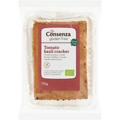 Consenza Tomaat-Basilicum Crackers 175g