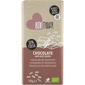 BioToday Chocolade met Rijstcrisps 100g