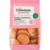 Consenza Rozijn-Cranberry Koekjes 150g