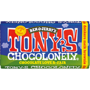 Tony's Chocolonely Donkere Melk Brownie Chocolade Reep 180g
