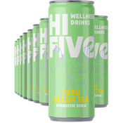 Hi-Five Yuzu Green Tea Prebiotic Soda 250ml