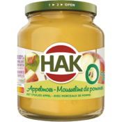 HAK Appelmoes 0% met stukjes appel 345g