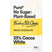 Funky Fat Choc White Chocolate 50g