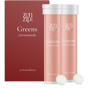 ZenZip-it Greens Citrussmaak 40 Bruistabletten