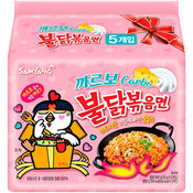 Samyang Buldak Pittige Kip Carbonara Ramen 4x130g