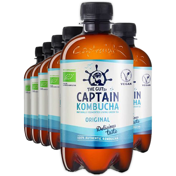 12st The Gutsy Captain Kombucha Original 400ml