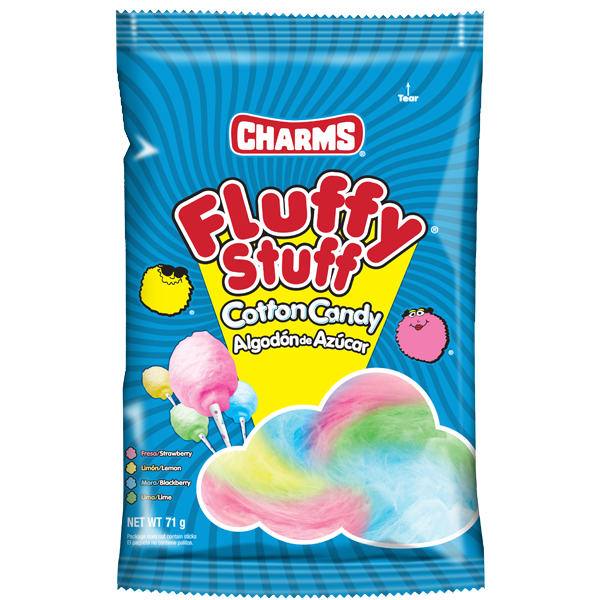 Charms Fluffy Stuff Cotton Candy 71g