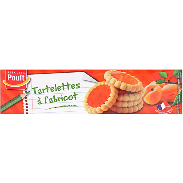 Poult Abrikozentaartjes 150g