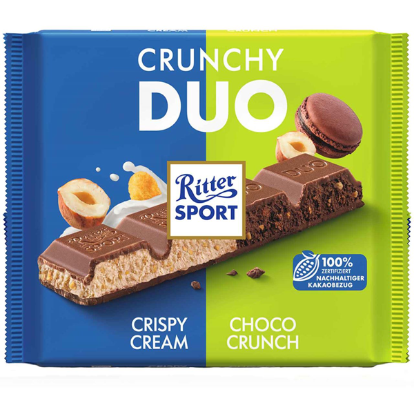 Ritter Sport Crunchy Duo 218g