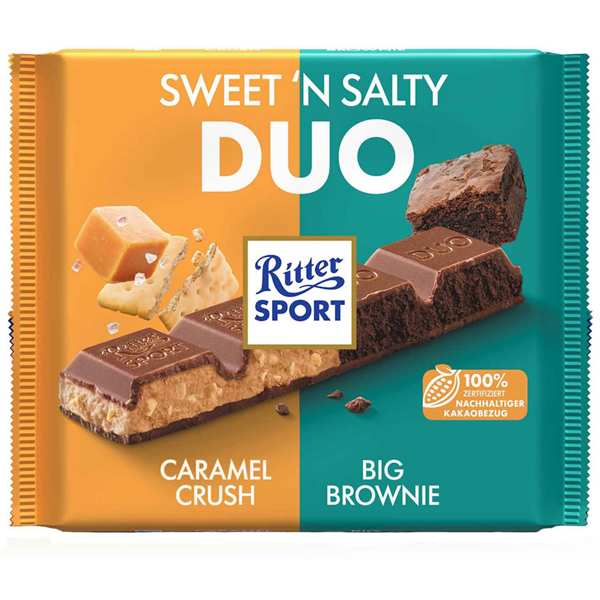 Ritter Sport Sweet 'n Salty Duo 218g
