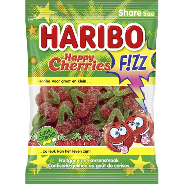 Haribo Happy Cherries Fizz 200g