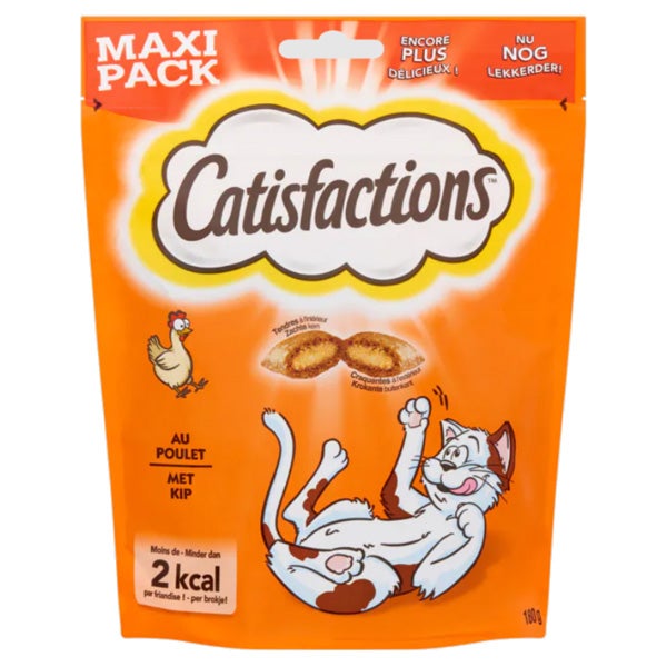 Catisfactions Kip kattensnoepjes 180g