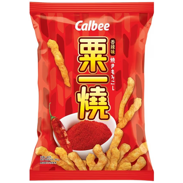 Calbee Grill-A-Corn Hot & Spicy 80g
