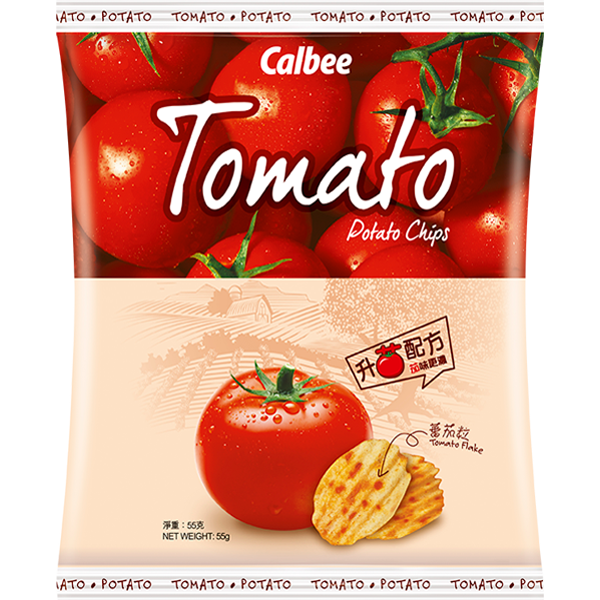 Calbee Potato Chips Tomato 55g
