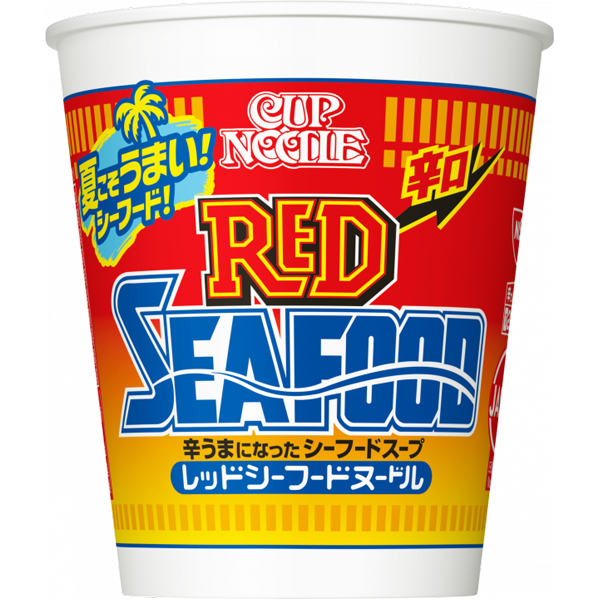 Nissin Cup Noodle Pittige Rode Zeevruchten 74g