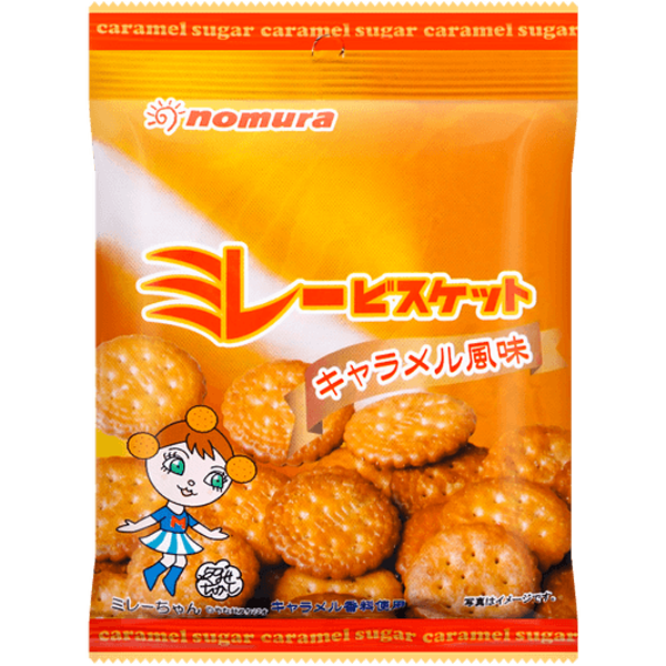 Nomura Caramel Smaak Millet Koekjes 70g