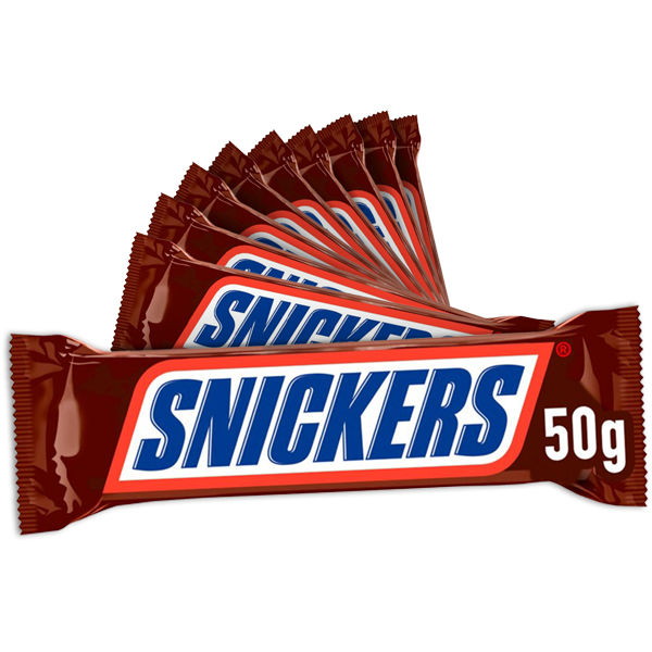 32st Snickers chocolade reep 50g