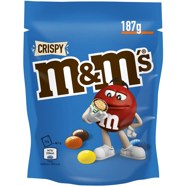 M&M'S Crispy 187g