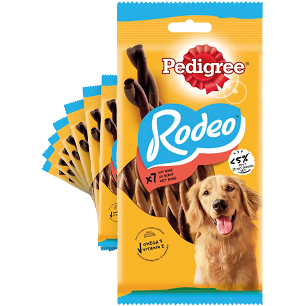 12st Pedigree Rodeo Rund Hondensnack 123g